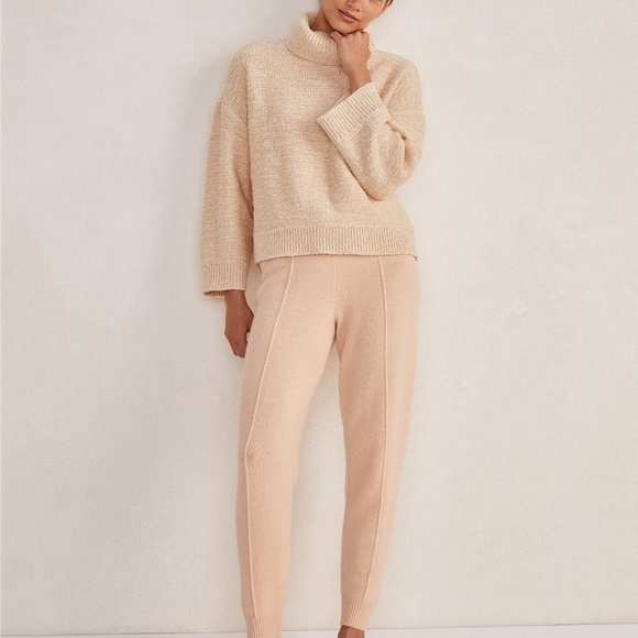 NWOT Women's Haven Well Within Marled Turtleneck Cowl Sweater Size SMALL - Picture 3 of 6